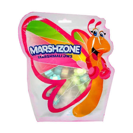 Marshzone Vanilla Butterfly Shape 65Gm