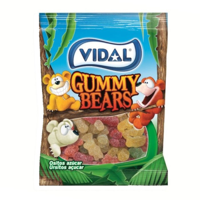 Vidal Gummy Bears 90Gm
