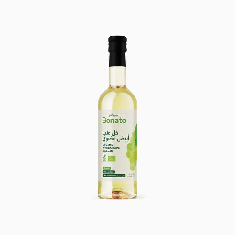 Bonato White Grape Organic Vinegar 500Ml