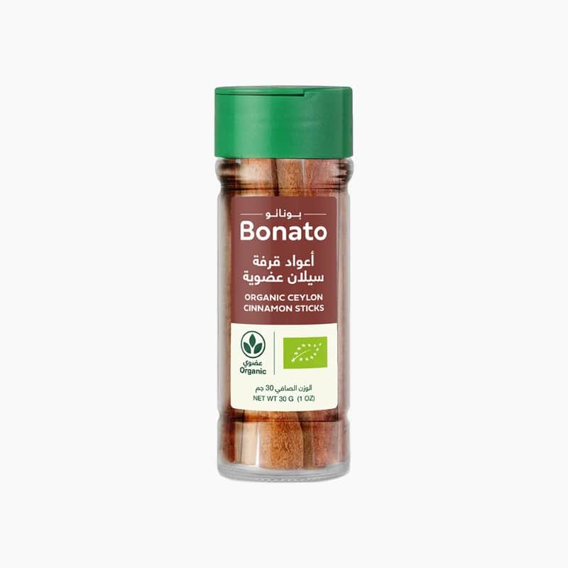 Bonato Ceylon Organic Cinnamon Sticks 30Gm