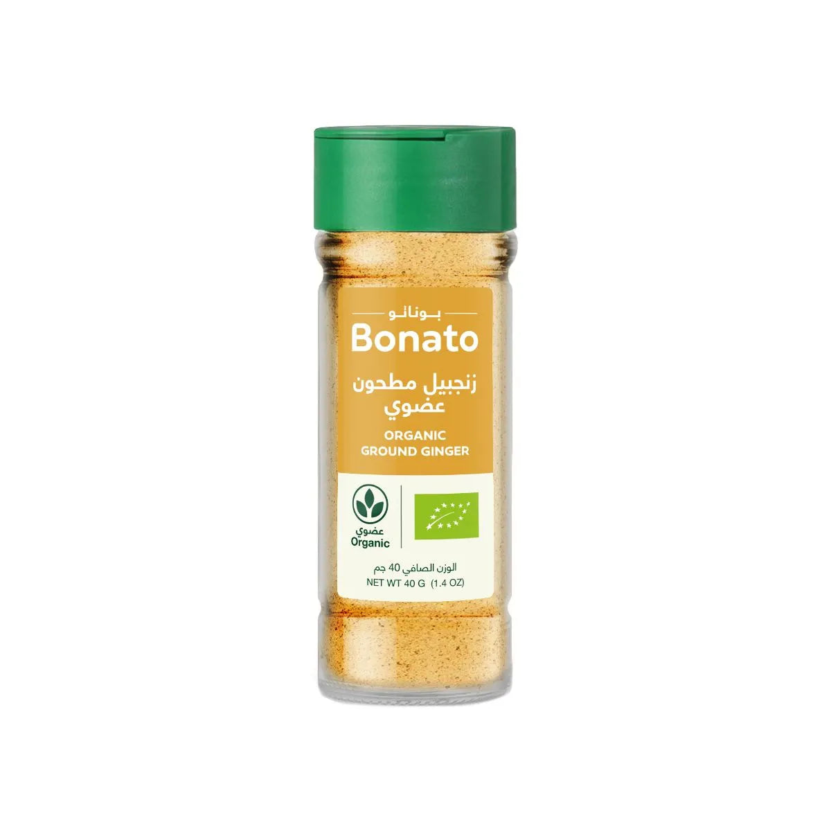 Bonato Ground Organic Ginger 40Gm