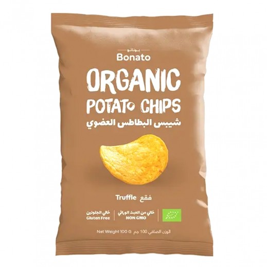 Bonato Truffle Organic Potato Chips 100Gm