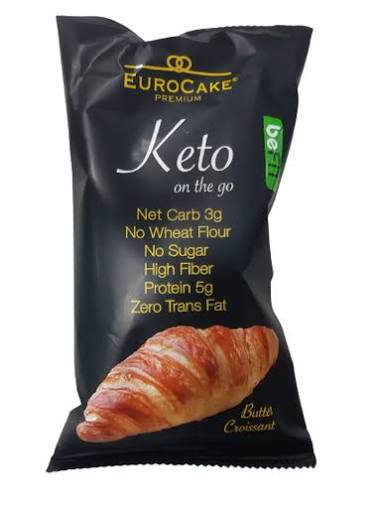 Euro Butter Keto Croissants 40Gm