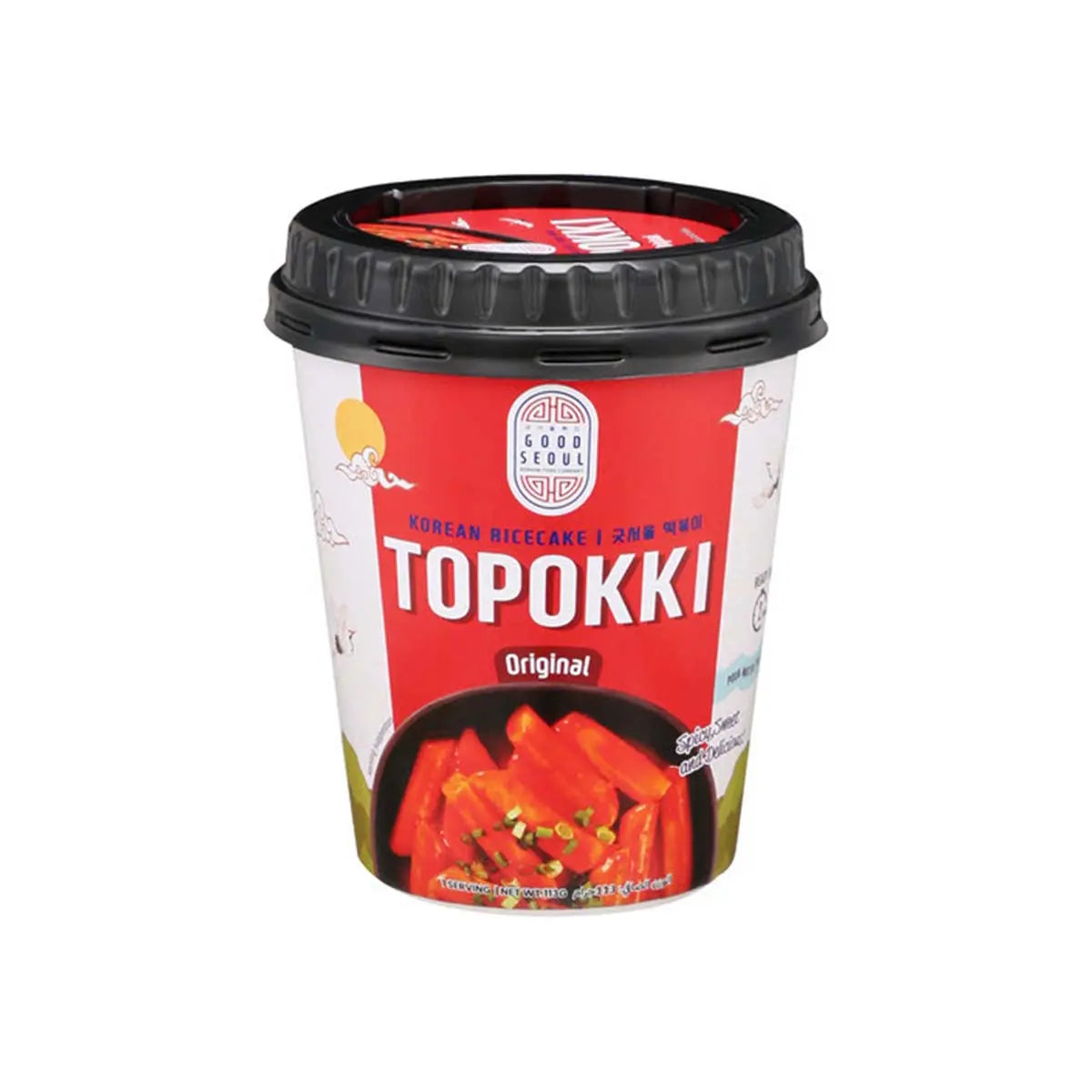 Good Seoul Topokki Original Korean Rice Cake 113Gm