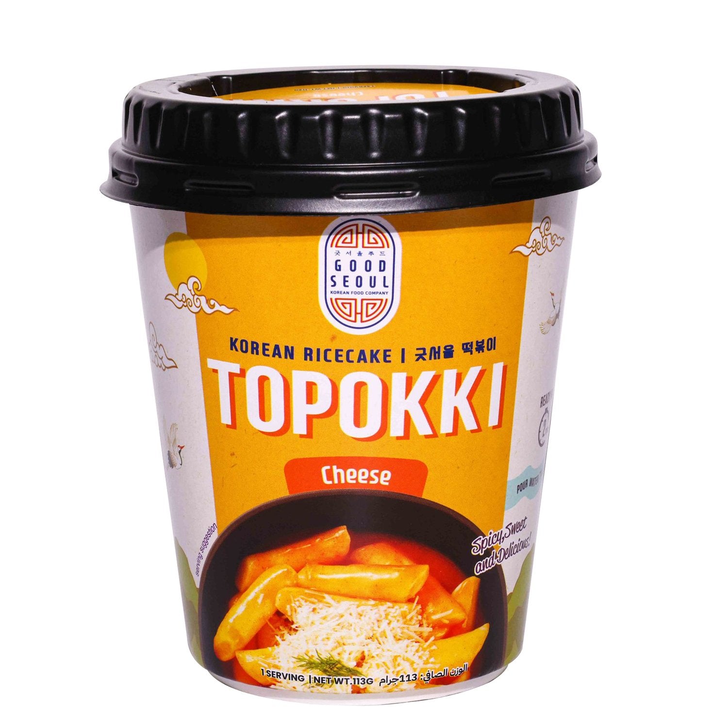 Good Seoul Topokki Cheese Korean Rice Cake 113Gm
