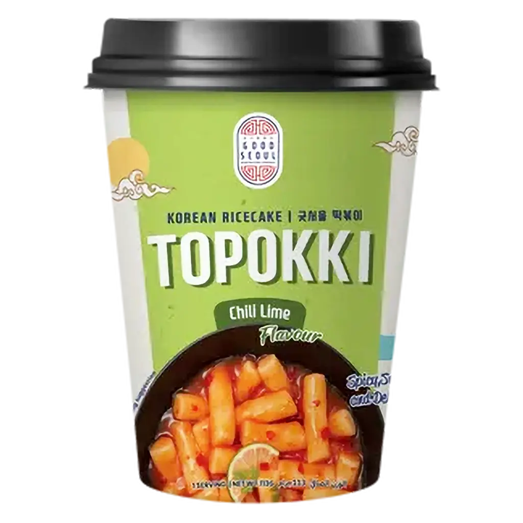 Good Seoul Topokki Chili Lime Korean Rice Cake 113Gm