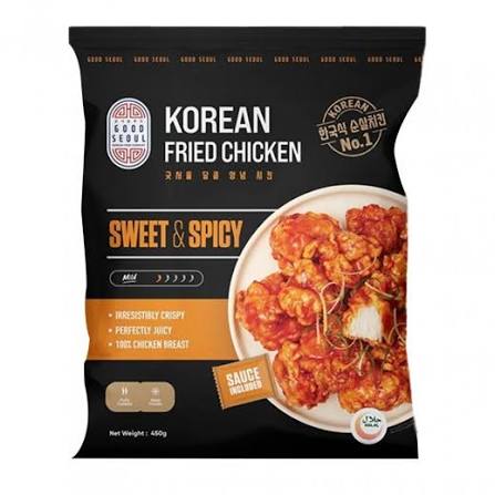 Good Seoul Sweet Spicy Korean Fried Chicken 450Gm