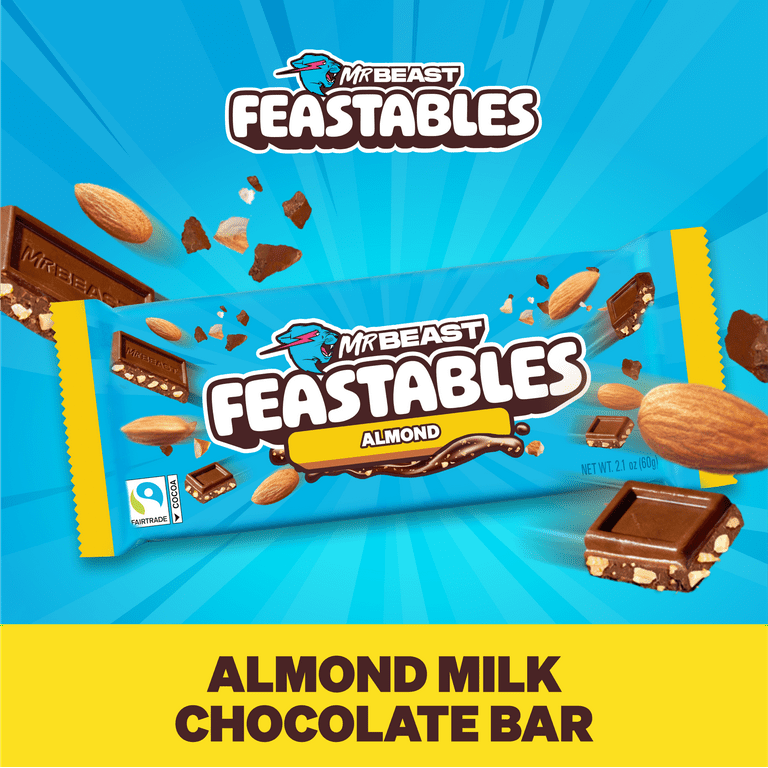 Mr Beast Almond Chocolate 60Gm