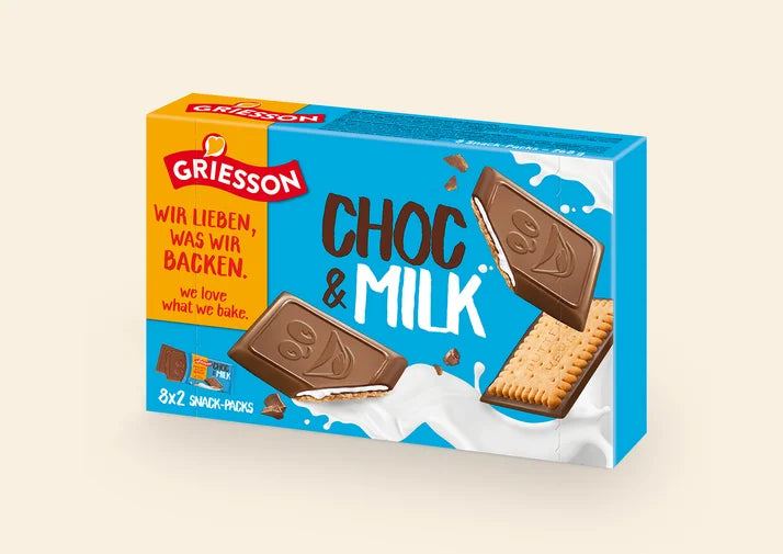 De Beukelaer Choc And Milk Pocket Griesson 268Gm