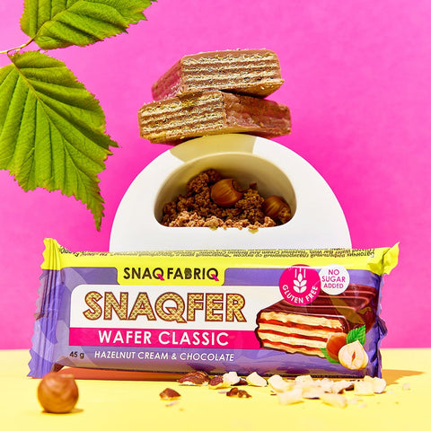 Snaq Fabric Dessert Hazelnut Cream Choco Snaqfer Wafer 45Gm