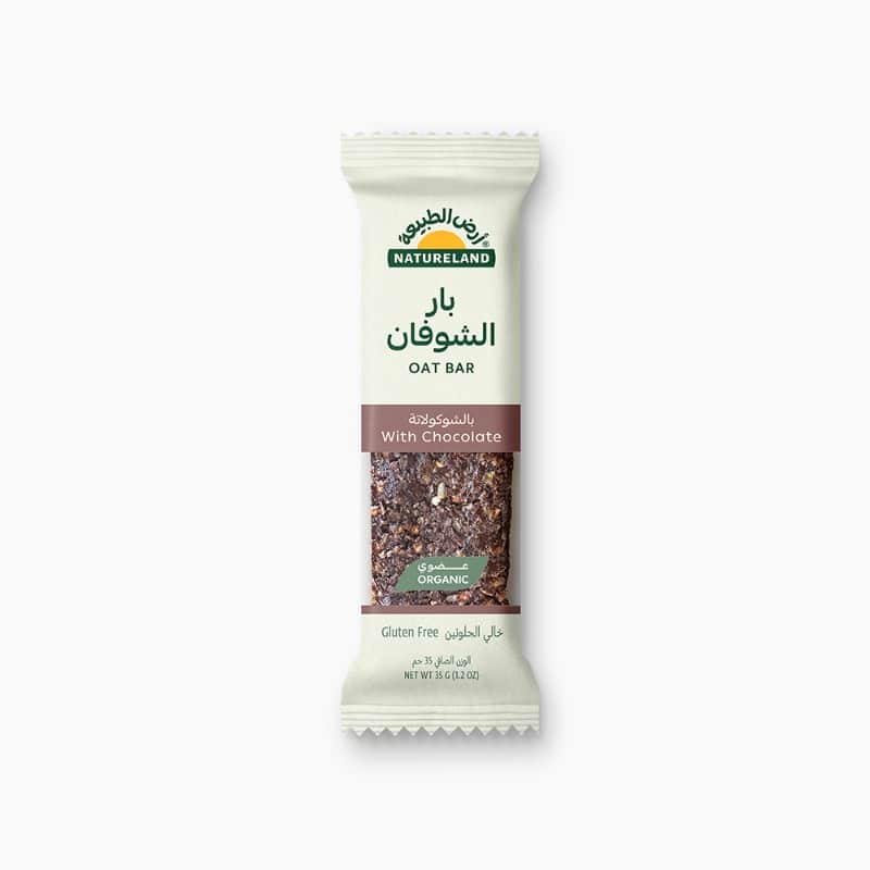 Natureland Chocolate Oat Bar 35Gm