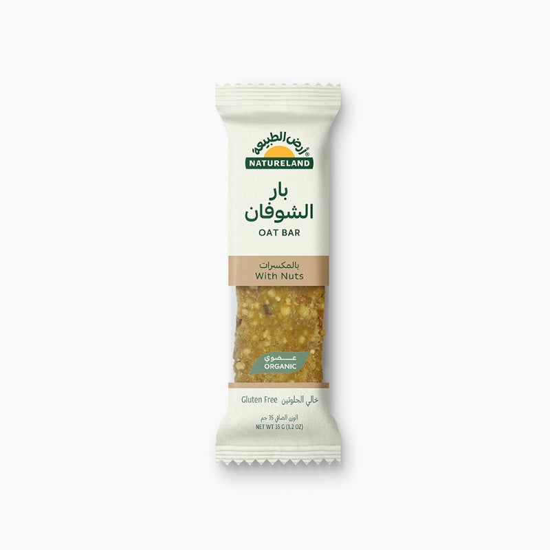 Natureland Nuts Oat Bar 35Gm