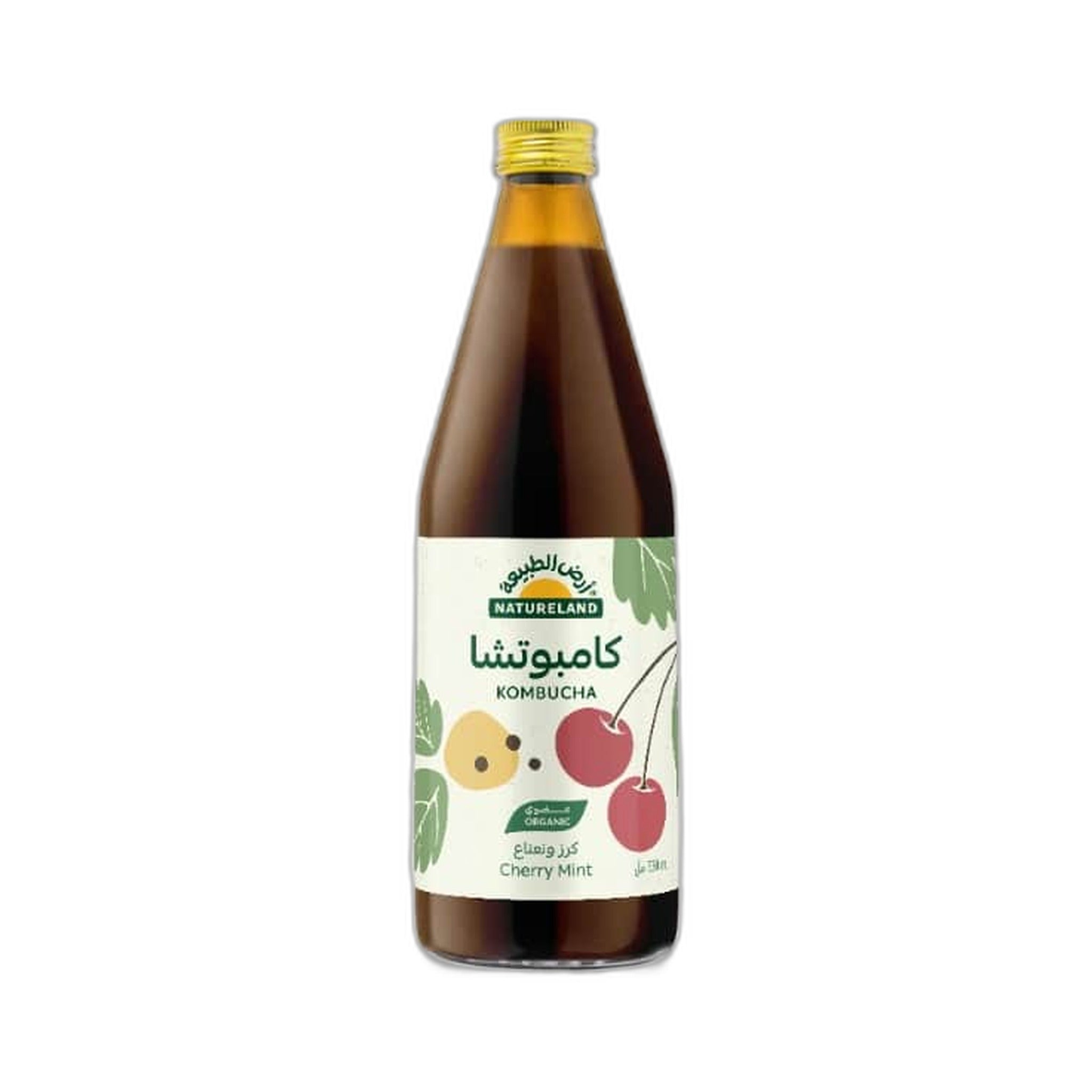 Natureland Cherry Mint Kombucha 330Ml