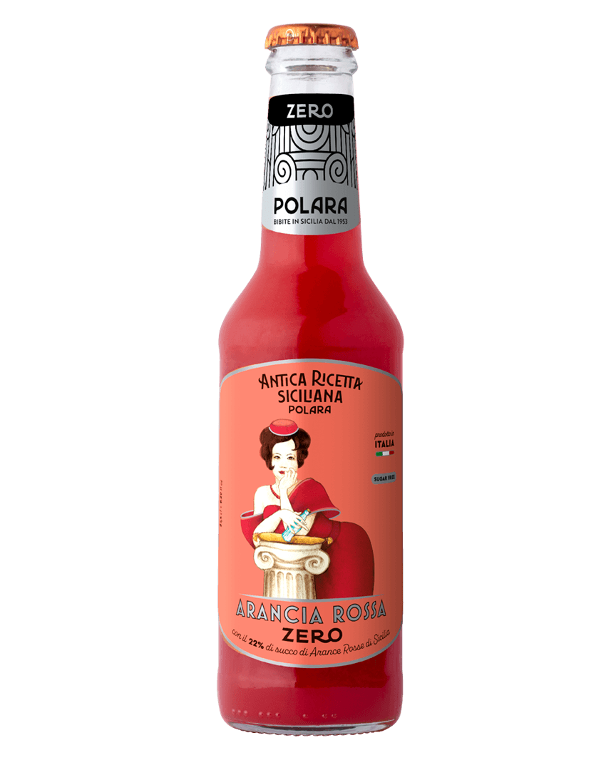 Polara Red Orange Zero Sugar Drink 275Ml