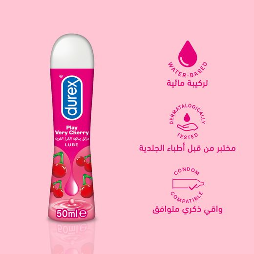 Durex Play Cherry Lubricant 50Ml