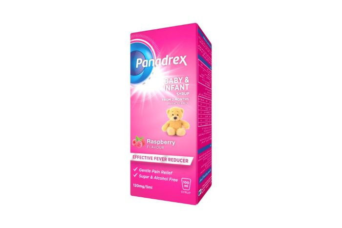 Panadrex Strawberry Baby And Infant 2Y Pain Reliever Syrup 1Pk
