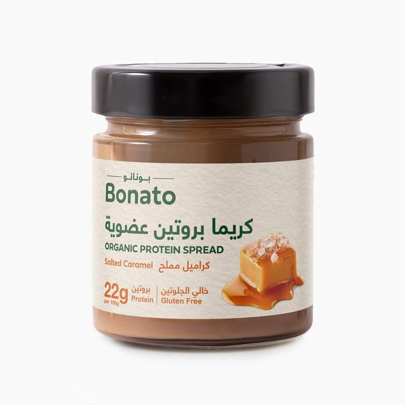 Bonato Salted Caramel Organic Protein Spread 200Gm