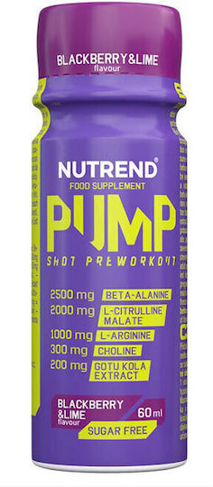Nutrend Shot Blackberry Pump Shot 60Ml