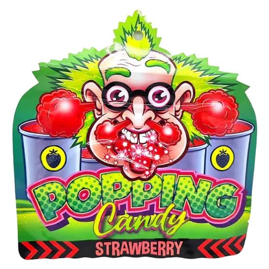 Dr.Sour Strawberry Popping Candy 15Gm