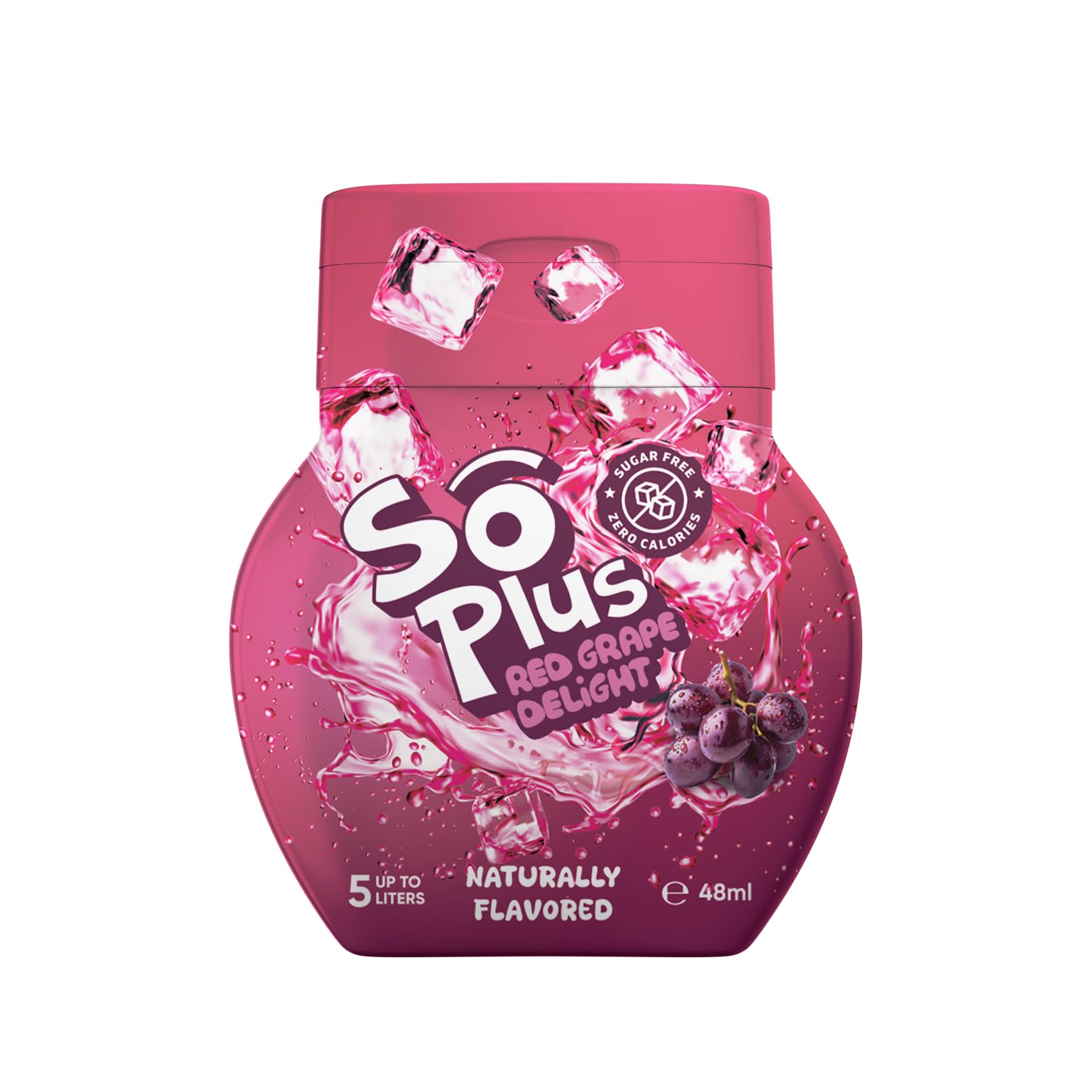 So Plus Red Grapes Water Enhancer 48Ml