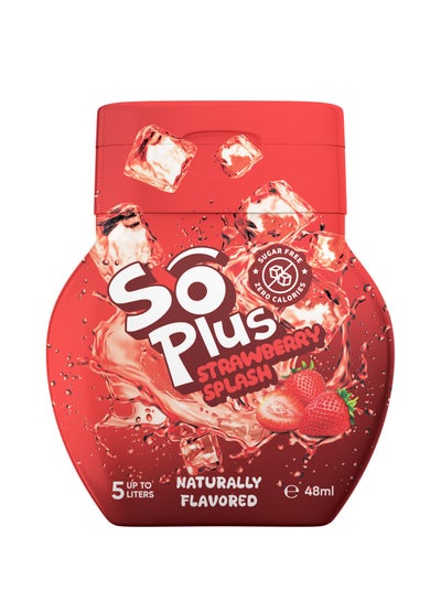 So Plus Strawberry Water Enhancer 48Ml