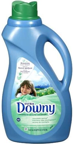 Downy Ultra Mountain Spring Fabric Softner 34Oz