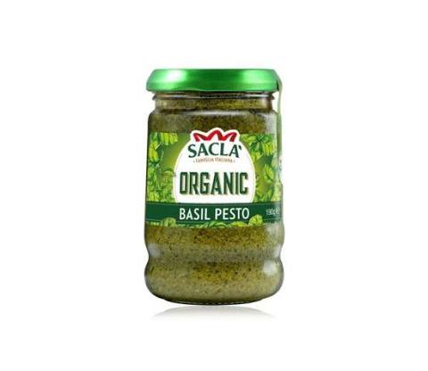 Sacla Organic Green Pesto 190Gm