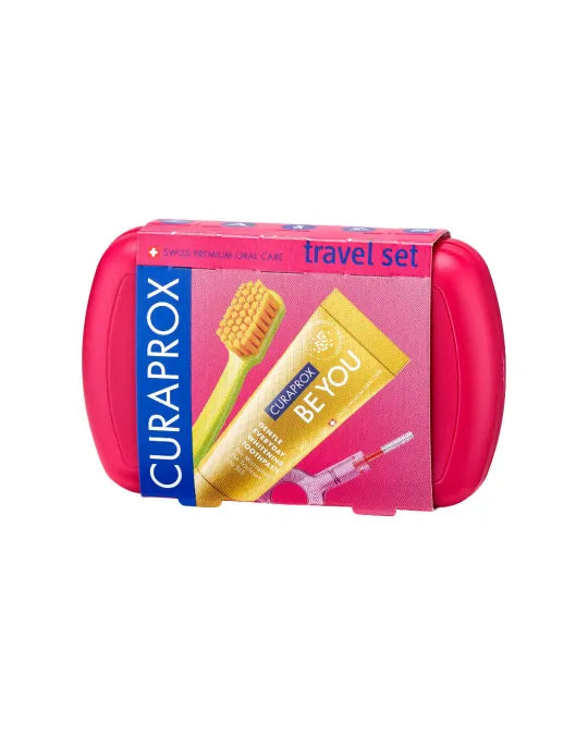 Curaprox Tb+10M Tp Red Travel Set 1Pcs