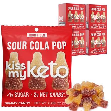 Keto Sour Cola Pop Gummy 25Gm