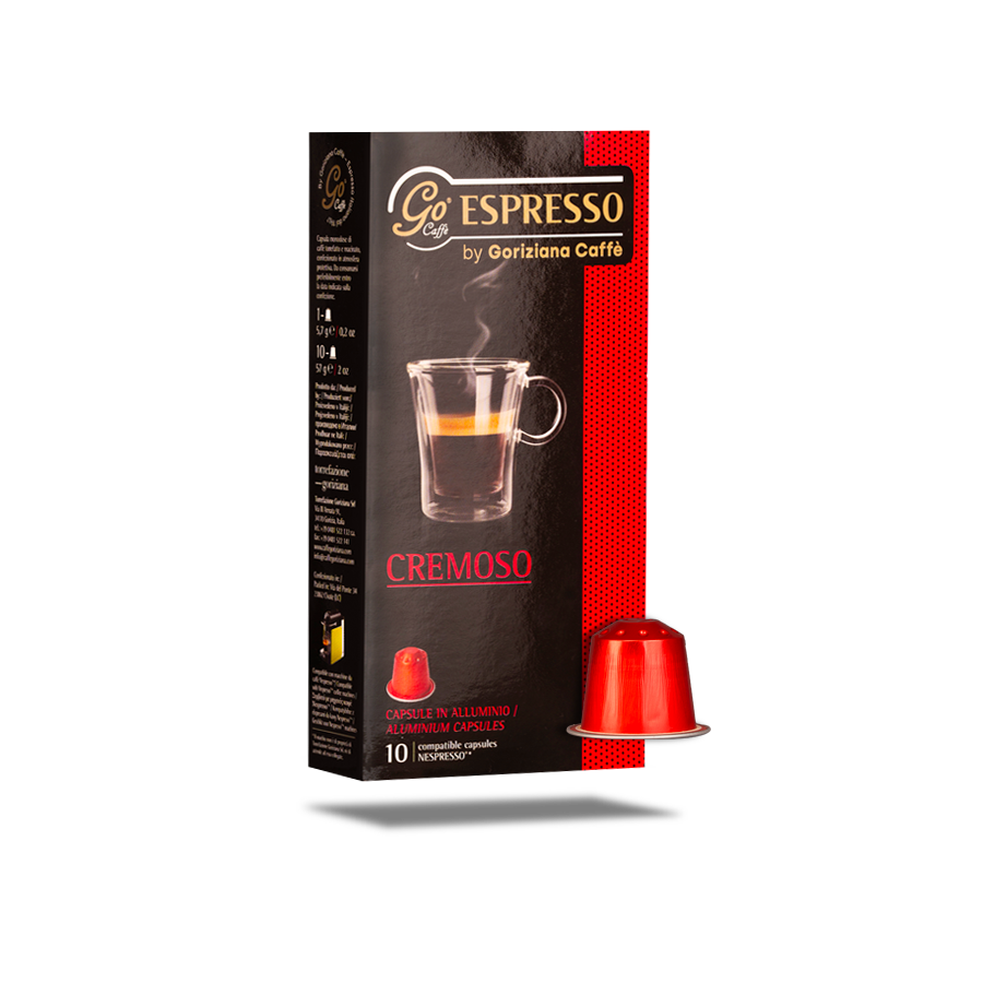 Go Espresso Cremoso 10P Coffee Capsules 57Gm