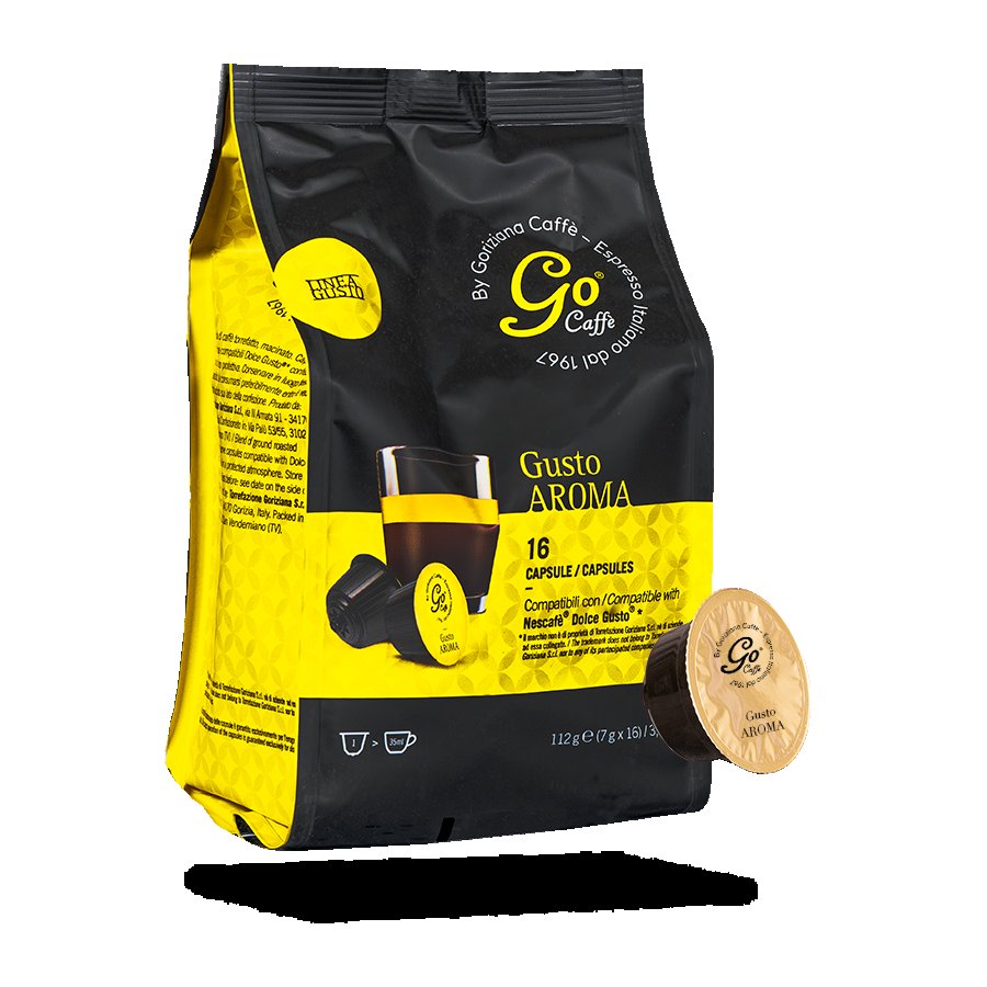 Go Gusto Aroma 16P Coffee Capsules 112Gm