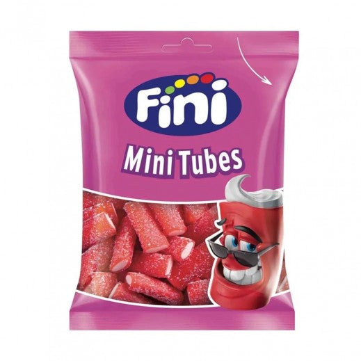 Fini Strawberry Mini Tubes 80Gm