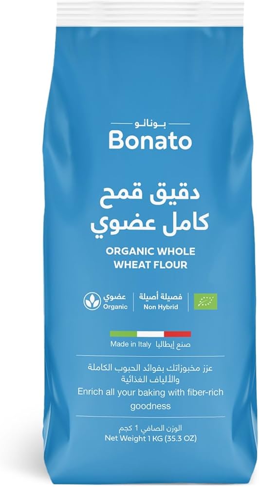 Bonato Organic Whole Wheat Flour 1Kg