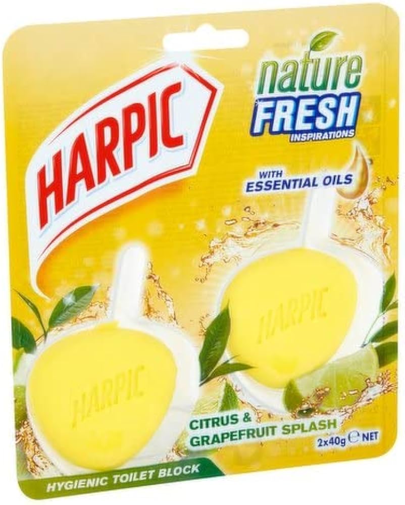 Harpic 2P Lolli Citrus Toilet Block 40Gm