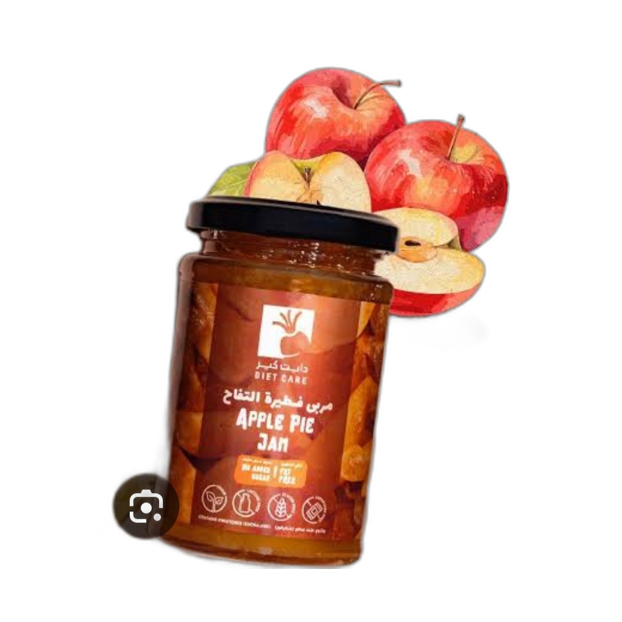 Diet Care Apple Pie Zero Jam 225Gm