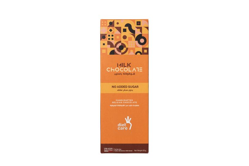 Diet Care Premium No Added Sugar Milk Chocolate 50Gm