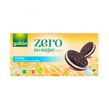 Gullon Sugar Free Biscuits Sandwich With Cream 210Gm