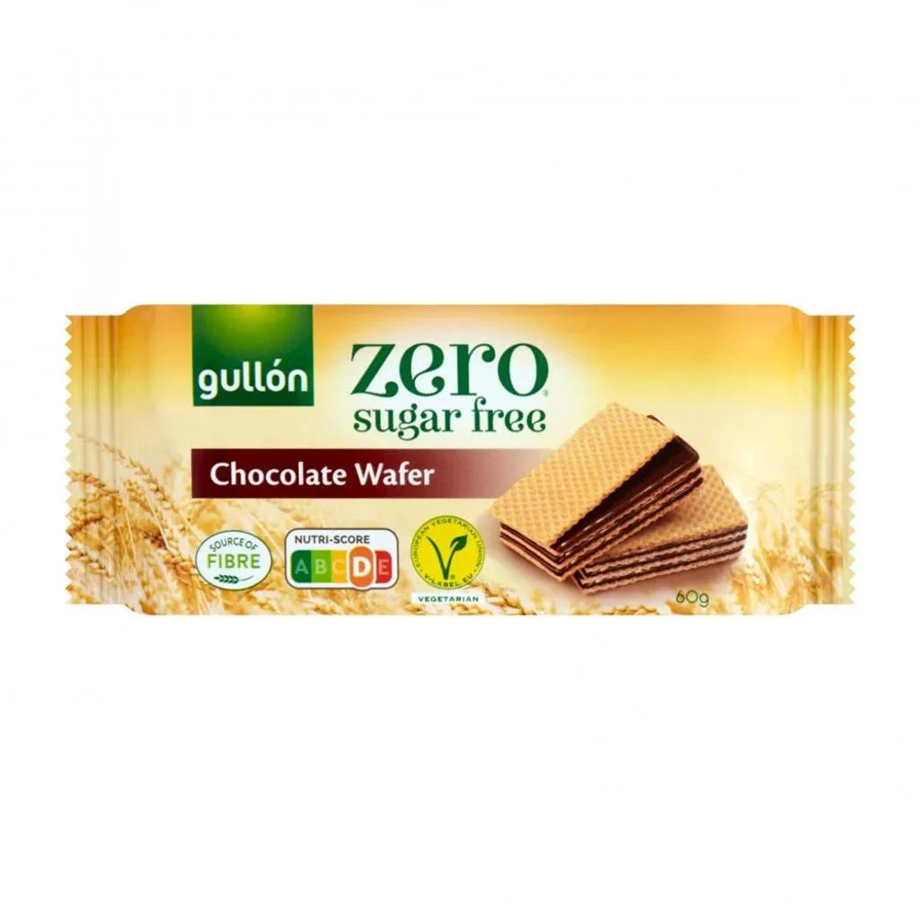Gullon Zero Chocolate Wafer 60Gm