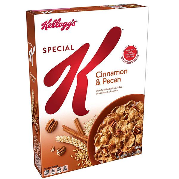 Kelloggs Special K Cinnamon Pecan Cereal 12.1Oz