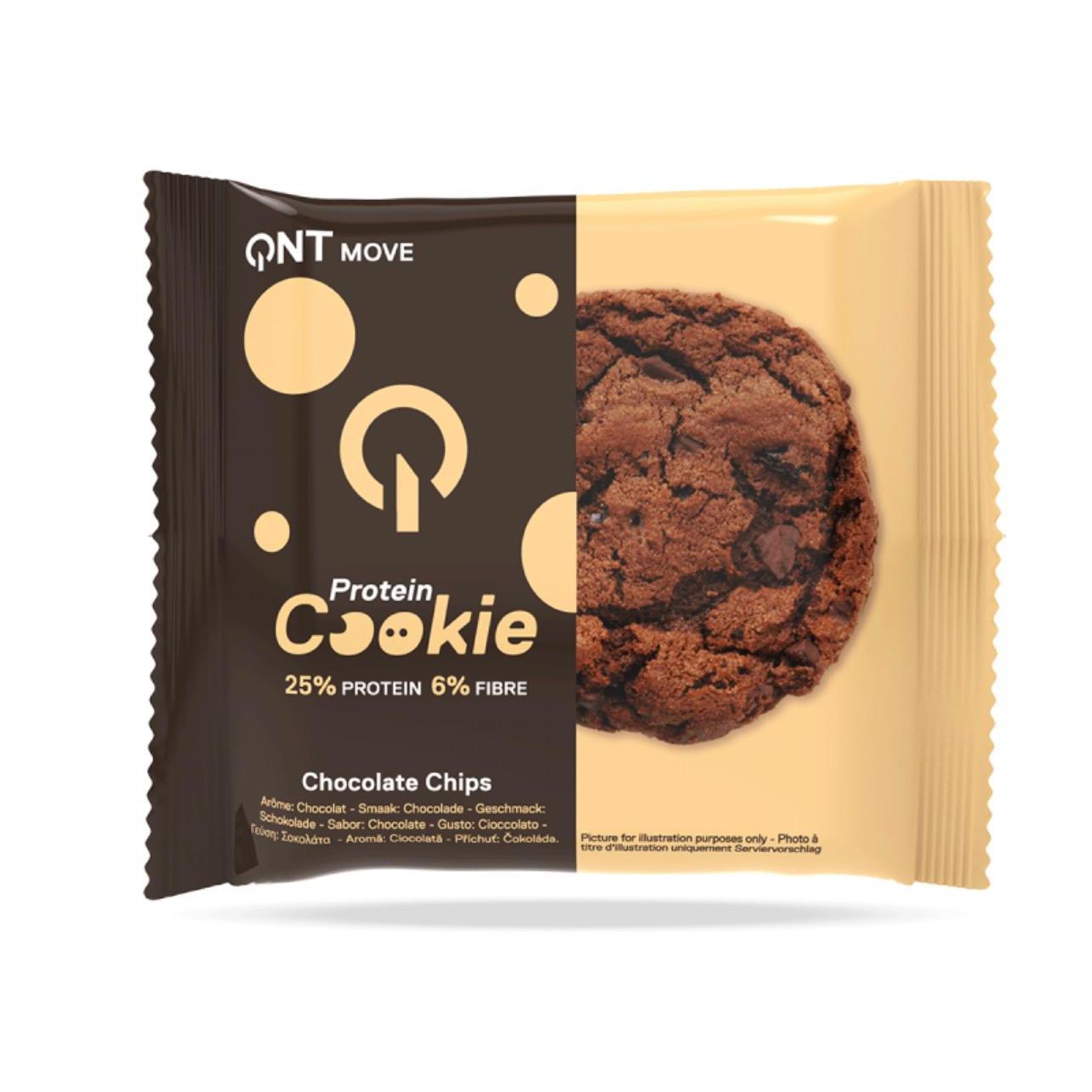 Qnt Chocolate Chip Protein Cookie 60Gm