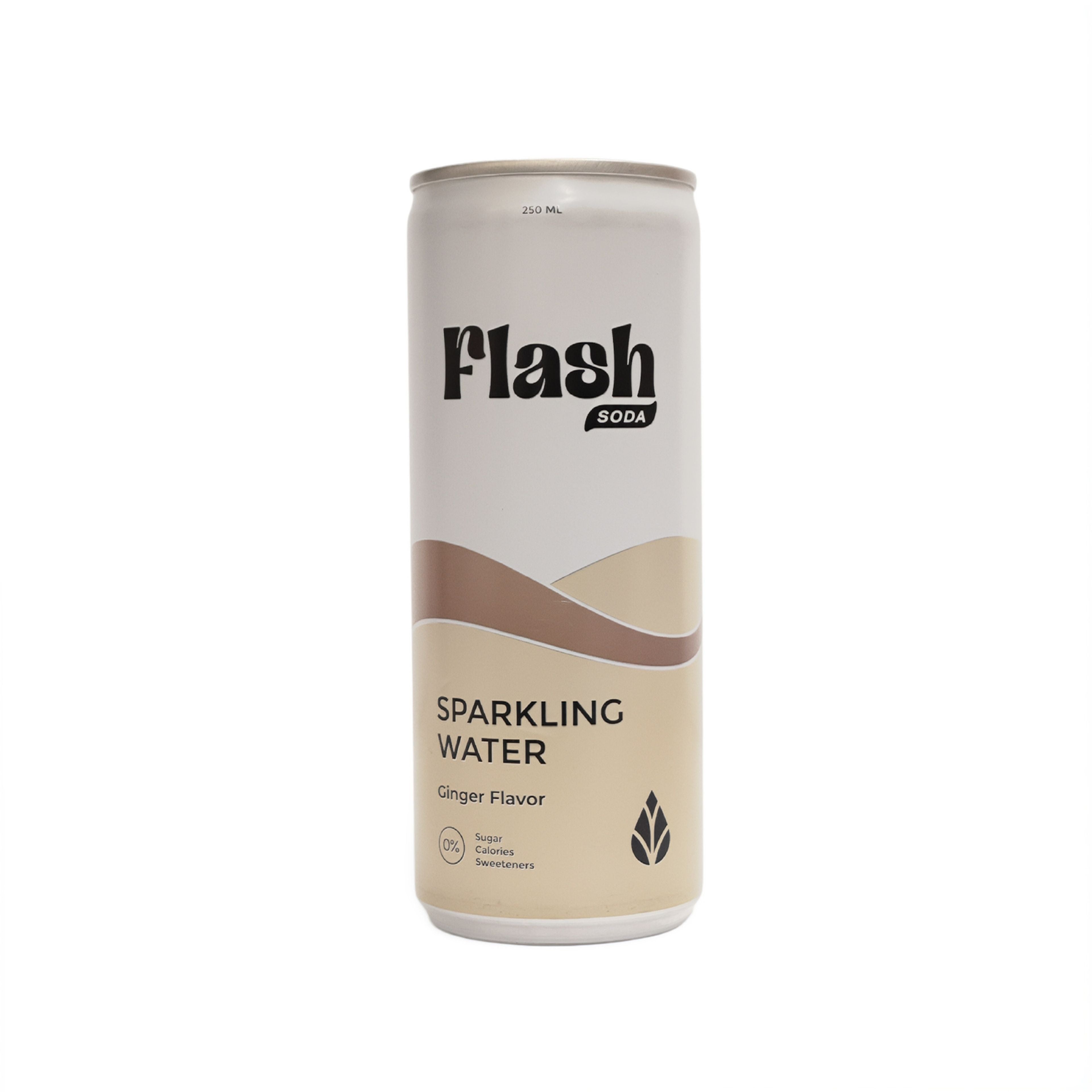 Flash Ginger Flav Soda Sparkling Water 250Ml
