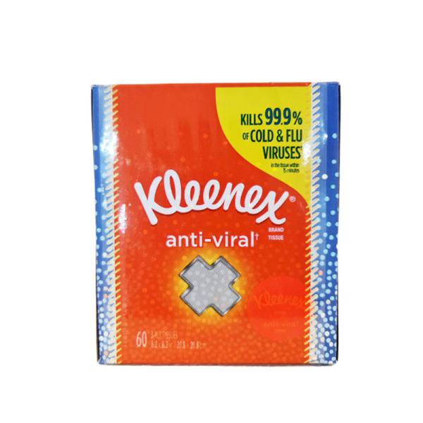 Kleenex Anti Viral Tissue Box 60Ply