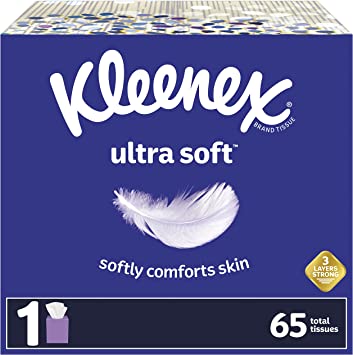 Kleenex Ultra Cube Tissue Box 65Ply