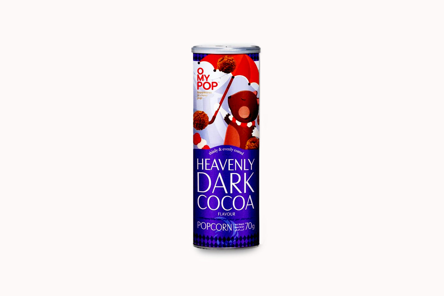 O My Pop Dark Cocoa Popcorn 70Gm