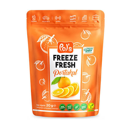 Pols Orange Freez Dried 20Gm