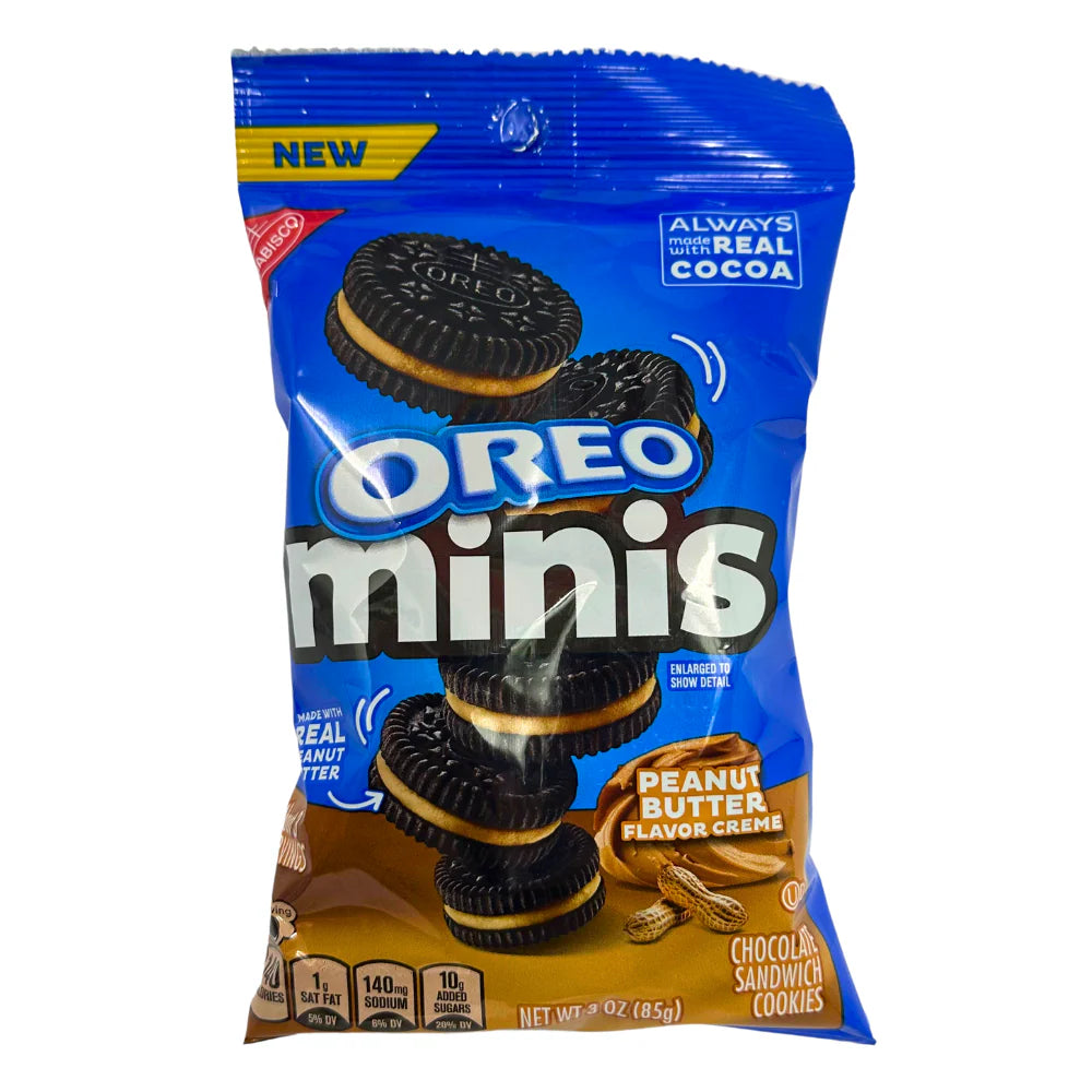 Oreo Minis Peanut Butter 85Gm