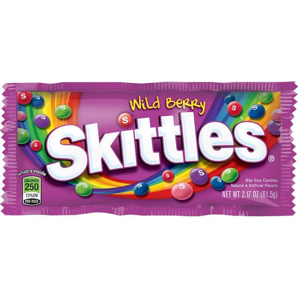 Skittles Wild Berry Candies 2.17Oz