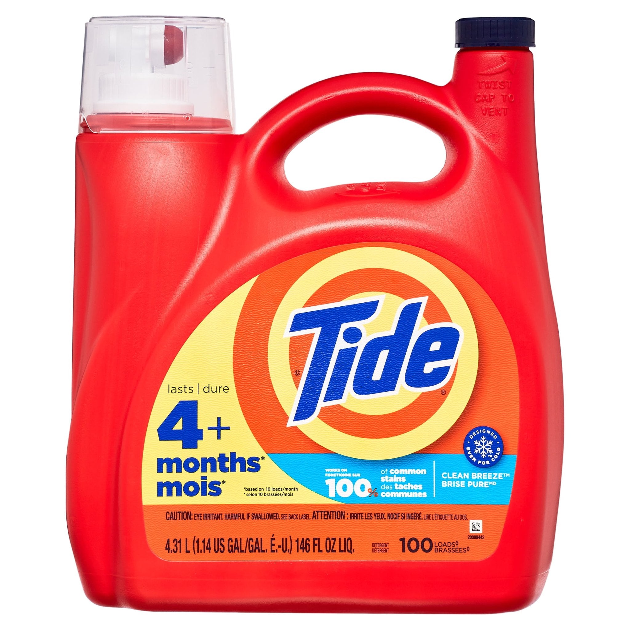Tide Breeze Liquid Detergent 50Oz