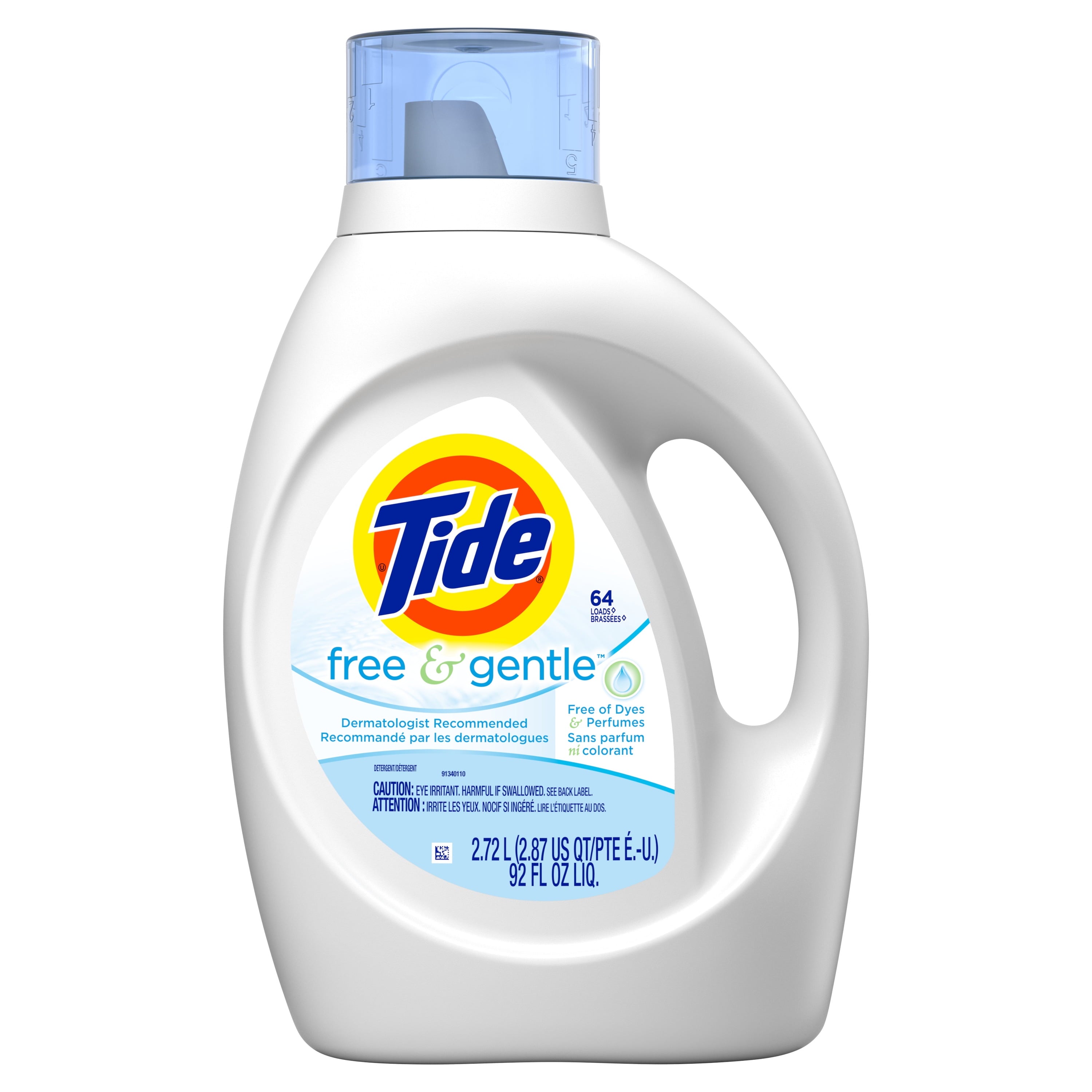 Tide Free And Gentle Liquid Detergent 50Oz