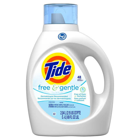 Tide High Efficiancy Free And Gentle Liquid Detergent 69Oz